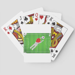 voetbal santa speelkaarten