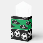 Voetbal-schoenpatroondoos Bedankdoosjes (Geopend)