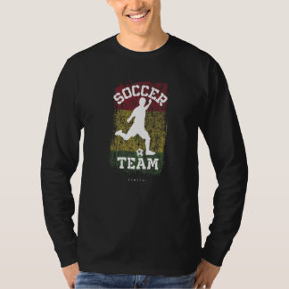 Voetbal Schotland Vlag Voetbalteam Voetbalspeler T-shirt