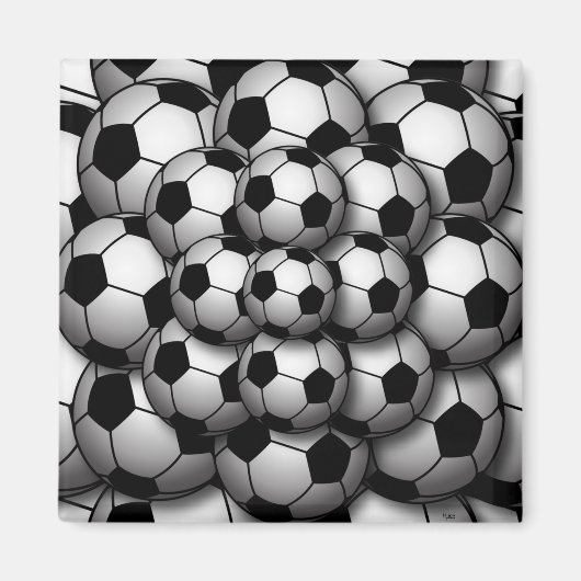 Voetbal seizoen magneet (Voorkant)