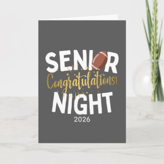 Voetbal Seniorenavond Congratulatiekaart Kaart