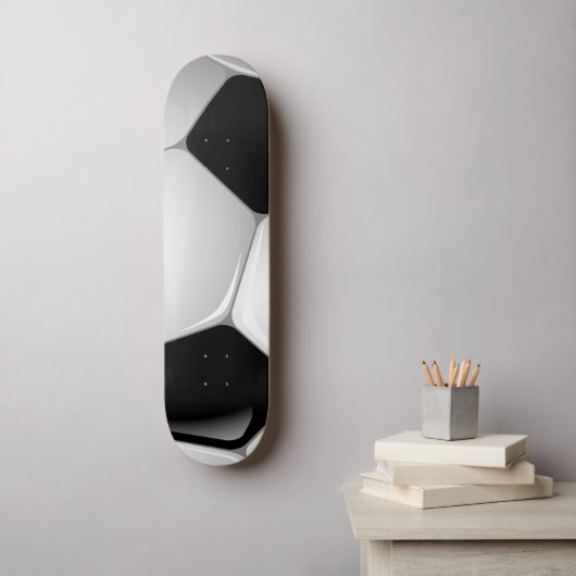 Voetbal Skateboard (Muurkunst)