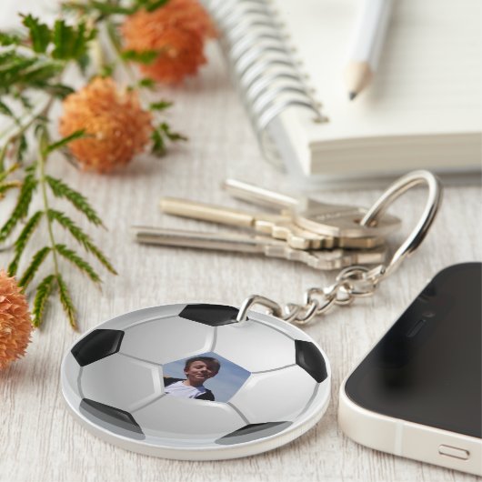 Voetbal Sleutelhanger (Voorkant Rechts)