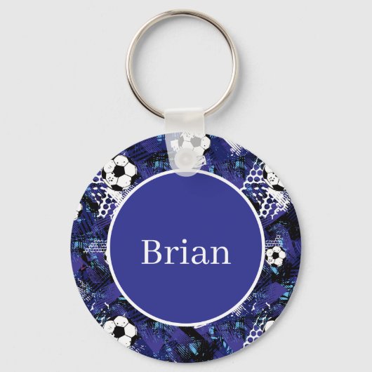 Voetbal Sleutelhanger (Voorkant)