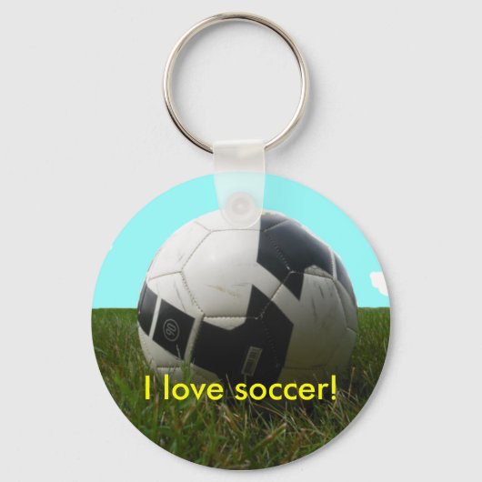 Voetbal Sleutelhanger (Voorkant)