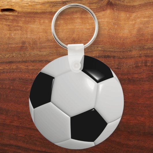 Voetbal Sleutelhanger Label Jouw naam-ID aanpassen (Achterkant)