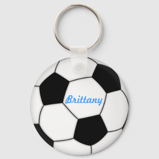 VOETBAL SLEUTELHANGER met naam Brittany
