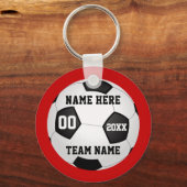 Voetbal Sleutelhangers, Naam, Naam van het Team, A Sleutelhanger (Voorkant)