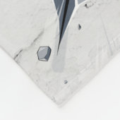 Voetbal Smash Aangepast Fleece Deken (Hoek)