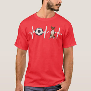 Voetbal Speelgoed Fo Terrier Hartslag Hond Liefheb T-shirt