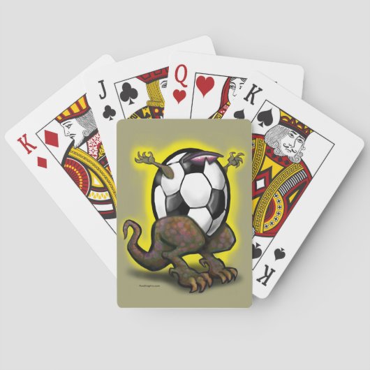 Voetbal Speelkaarten (Achterkant)