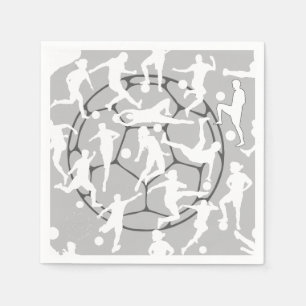 Voetbal Spel Pattern.b Servet