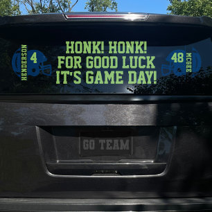 Voetbal Speldag Achterruitsticker voor SUV Raamsticker