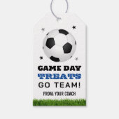 Voetbal Speldag Behandeling  Cadeaulabel (Voorkant)