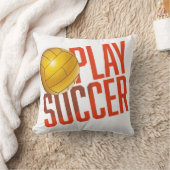 Voetbal spelen kussen (Deken)