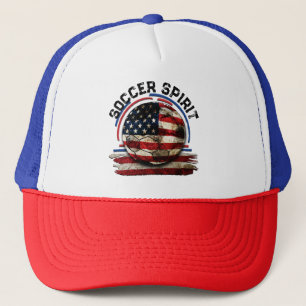 Voetbal Spirit USA, Amerikaanse vlag Trucker Pet