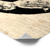 Voetbal sport Art  sport Poster (Hoek)