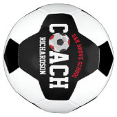 Voetbal Sport Coach - Rood (Gedraaid)