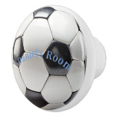 Voetbal sport fan speler keramische knop (Rechts)