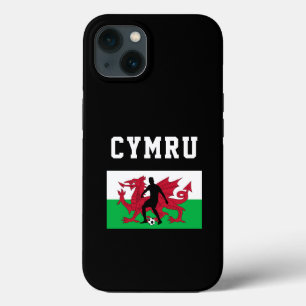 Voetbal Sport Fan Wales Welshe Vlag iPhone 13 Hoesje
