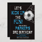 Voetbal Sport Game Verjaardagsfeest Kaart (Voorkant / Achterkant)