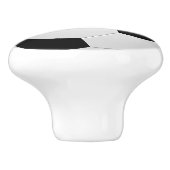 Voetbal Sport Keramische Knop (Zijkant)