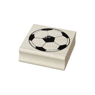 voetbal Sport Rubber Art Stempel