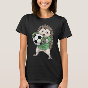 Voetbal Sporten Egel Keeper T-shirt