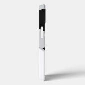 Voetbal Sportmonogram Player Nummer Kinder Case-Mate iPhone Case (Achterkant / Rechts)