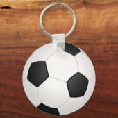Voetbal Sportpatroon Sleutelhanger (Voorkant)