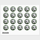 Voetbal sticker (Vel)