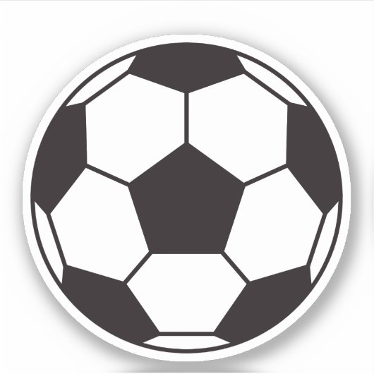 Voetbal Sticker (Voorkant)