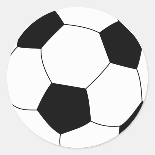 Voetbal Sticker (Voorkant)