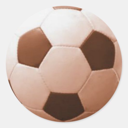Voetbal Sticker (Voorkant)