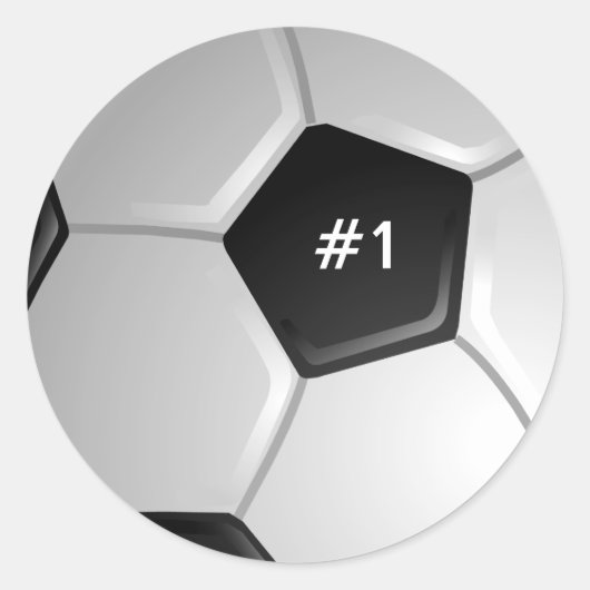 Voetbal Sticker (Voorkant)