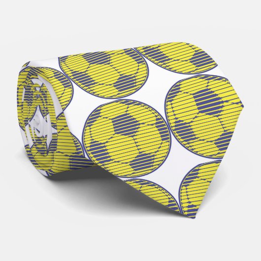 voetbal Stropdas (Opgerold)