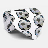 voetbal stropdas (Opgerold)