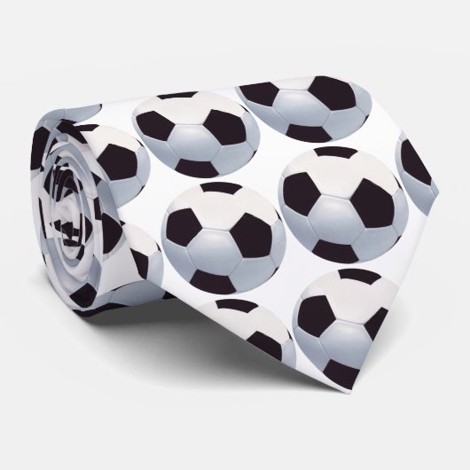 voetbal Stropdas (Opgerold)