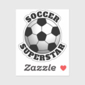 Voetbal Superstar Sport Sticker (Vel)