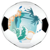 Voetbal Surf (Gedraaid)