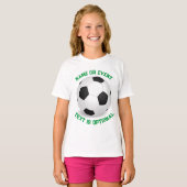Voetbal T-shirt (Voorkant volledig)