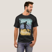 Voetbal T-shirt -  Retro Soccer Player (Voorkant volledig)