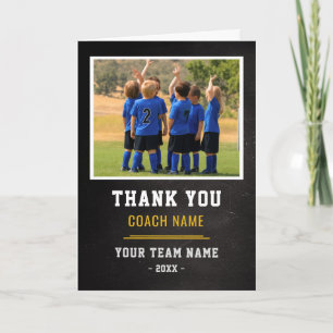 Voetbal Team Coach Bedankt Foto 