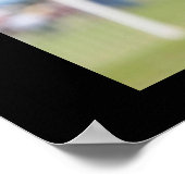 Voetbal Team Naam Fotocollage Poster (Hoek)