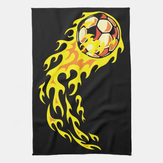 Voetbal Theedoek (Verticaal)