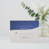 Voetbal Theme Response Kaart (Staand voorkant)