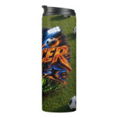 Voetbal Thermosbeker (Geroteerd rechts)
