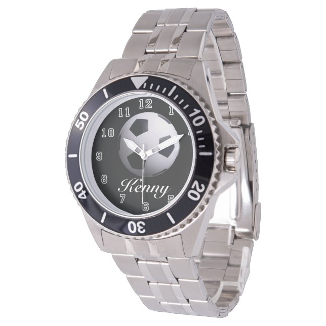 Voetbal Tijd 2 Horloge (Gekanteld)