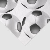 Voetbal tissuepapier (Detail)