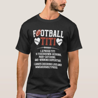 Voetbal Titi Definitie Titi van een voetballer T-shirt